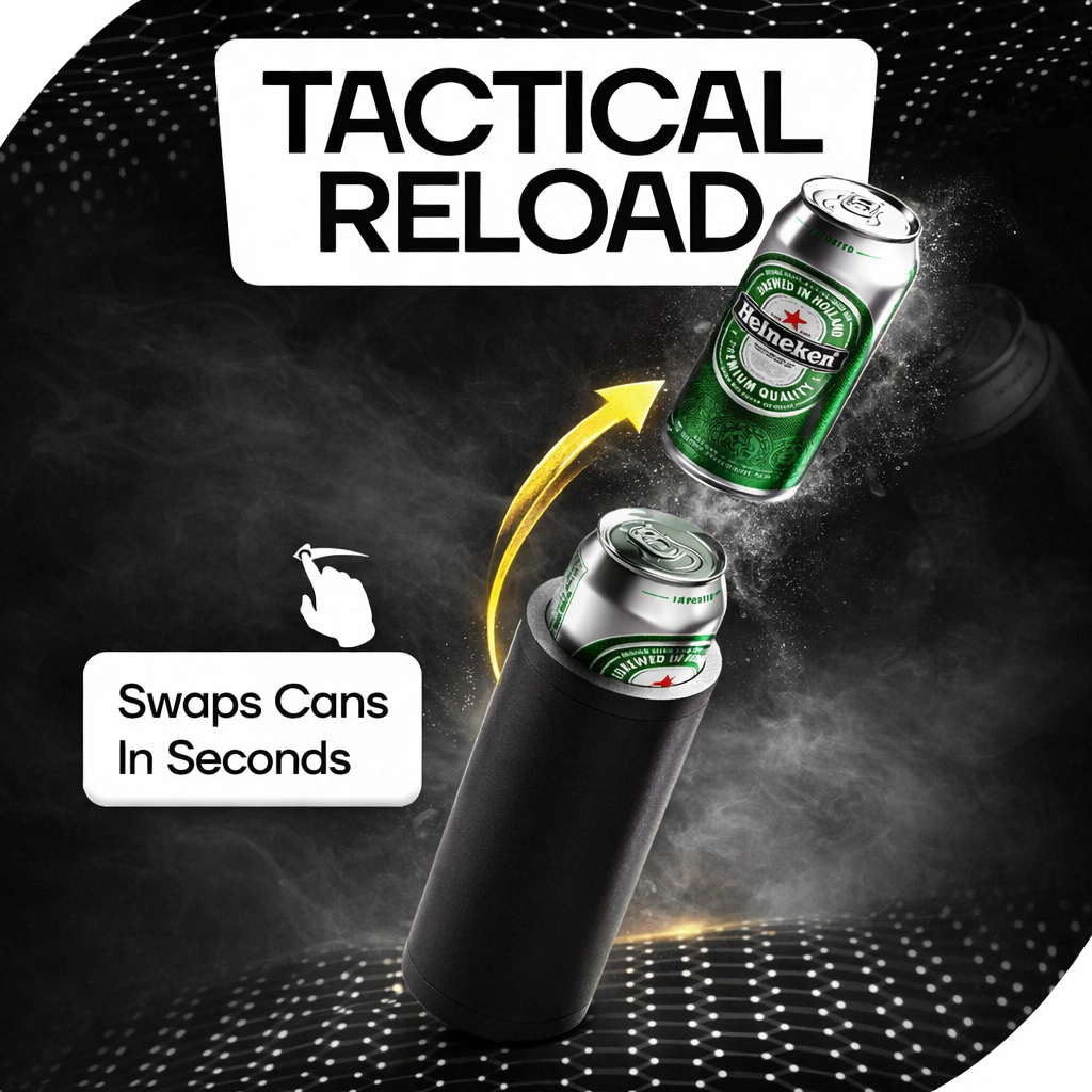 Double Tactical Reload Can Holder
