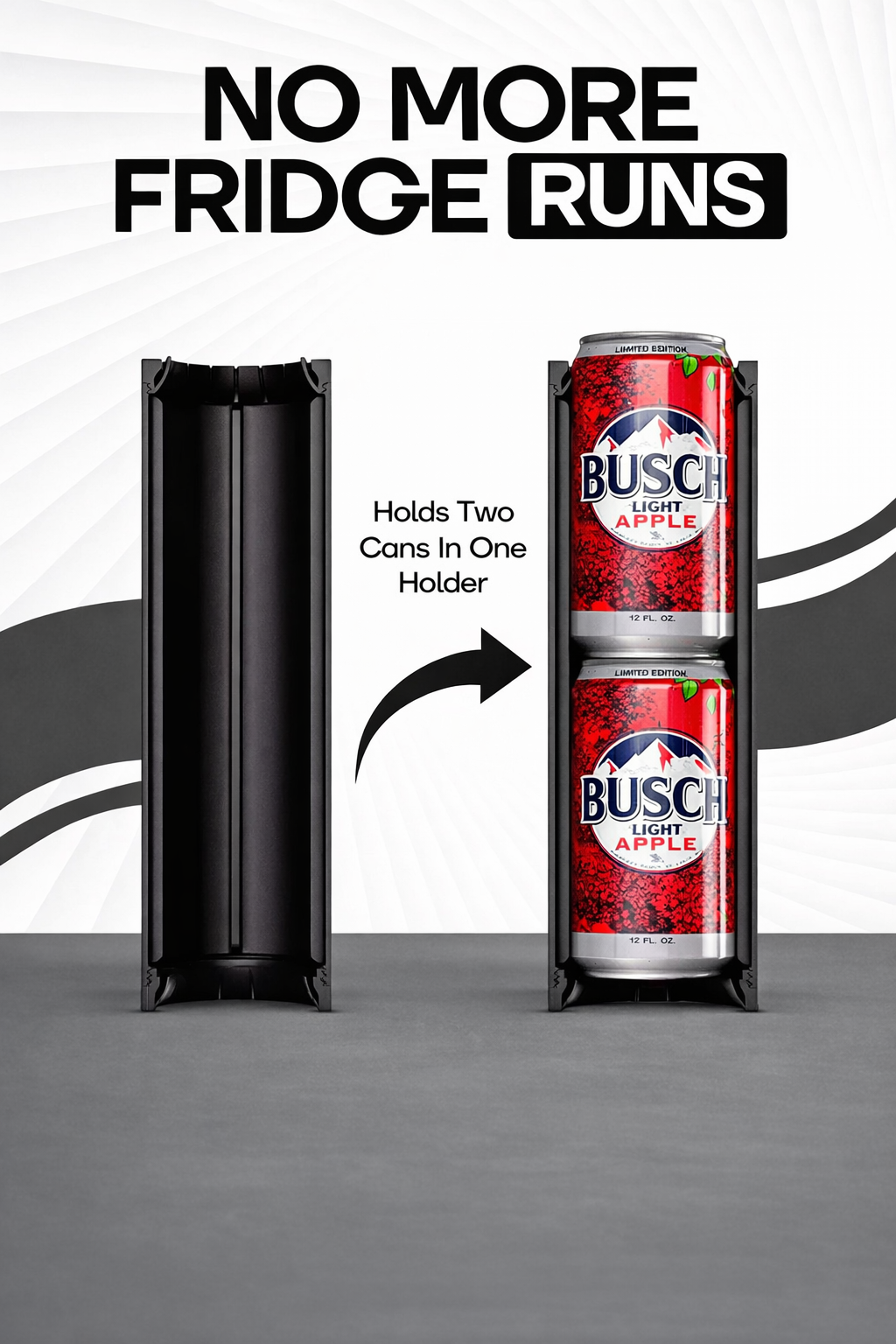 Double Tactical Reload Can Holder